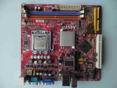 Placa de baza MSI MS-7364 DDR1 DDR2 Video onboard socket 775 foto