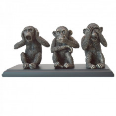 Statueta &amp;quot;Cele trei maimute intelepte&amp;quot; foto