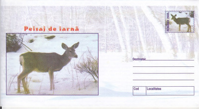 bnk fil Intreg postal 2001 - Peisaj de iarna foto