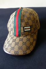 Basca Gucci Made in Italy; marime universala, reglabila; impecabila, ca noua foto
