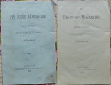 Sfarsitul unei Monarhii ; 4 articole aparute in ziarul Adevarul ,Bucuresti ,1890