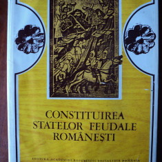 Constituirea statelor feudale romanesti / red. coord.: Nicolae Stoicescu