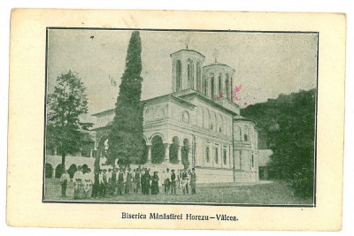 2300 - HOREZU, Valcea, Monastery - old postcard - unused foto