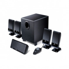 Boxe 5.1 Edifier M1550, 4x3W + 1x4W + 1x10W, telecomanda pe fir, black (M1550) foto