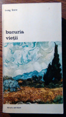 Irving Stone - Bucuria vietii foto