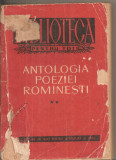 (C6387) ANTOLOGIA POEZIEI ROMANESTI, VOL. II