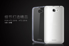 HTC Desire 516 - Husa Ultra Slim 0.3mm Silicon Transparent foto