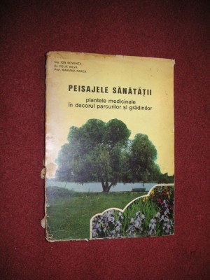 Peisajele Sanatatii Plante Medicinale In Decorul Parcurilor - Ion Roventa foto