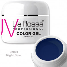 Gel UV Color, 5g Night Blue, Lila Rossa Professional foto