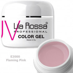 Gel UV Color, 5g Flaming Pink, Lila Rossa Professional foto
