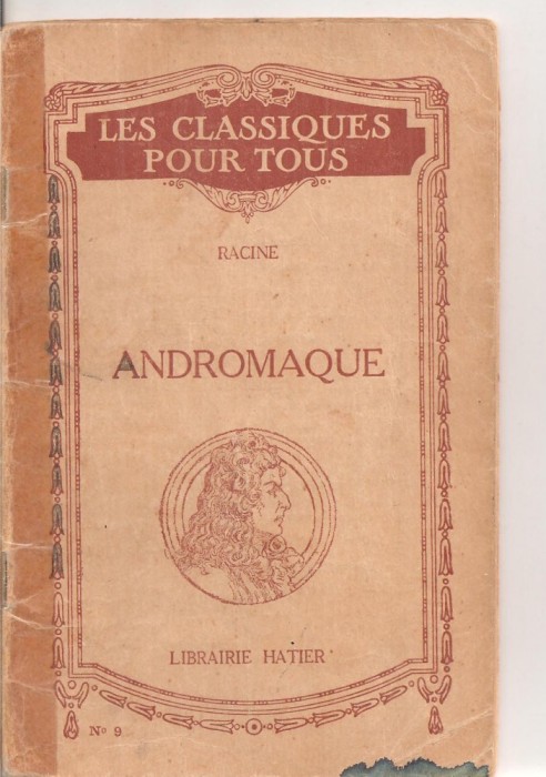 (C6381) RACINE - ANDROMAQUE
