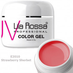 Gel UV Color, 5g Strawberry Sherbet, Lila Rossa Professional foto