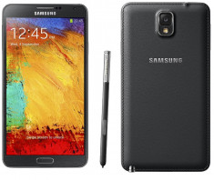 Samsung Galaxy Note 3 16gb 3G model N9006 = Black/Negru = NOU = CUTIE SIGILATA foto