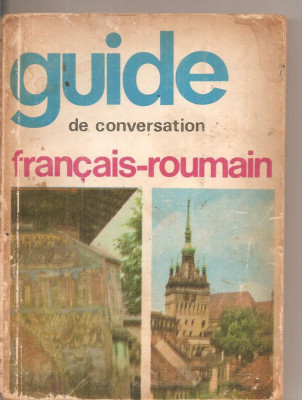 (C6380) GUIDE DE CONVERSATION FRANCAIS-ROUMAIN, GHID DE CONVERSATIE FRANCEZ - RO foto