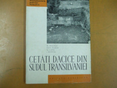 Cetati dacice din sudul Transilvaniei Bucuresti 1966 53 ilustratii + planuri foto