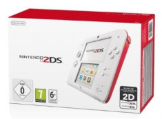 Consola Nintendo 2Ds White And Red foto