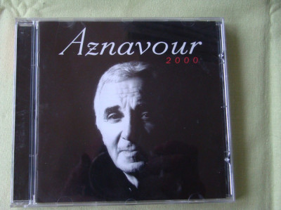 CHARLES AZNAVOUR - Aznavour 2000 - C D Original ca NOU foto