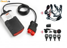 Kit diagnoza auto Delphi DS150e+ TOATE Cablurile Turisme &amp;amp; Camioane INCLUSE foto