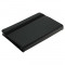 7&quot; Tablet PC Faux Leather Case Bookstyle Velcro Black ON1221