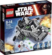 Vand Lego Star Wars 75100-First Order Snowspeeder, sigilat, 444piese, 8-14ani foto