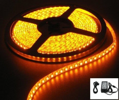 Yellow Orange PCB 120led 5m IP65 Complete 05012-C foto