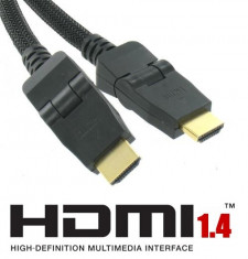 Cablu HDMI 1.4 (highspeed) 10m placat cu aur YPC241 foto