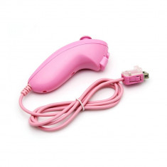 Controler Nunchuk pentru Nintendo Wii roz deschis 49970-6 foto