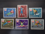 Lp901-Jocurile olimpice de iarna Innsbruck-serie completa stampilata 1976