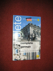 Curs germana - Complete german - prin limba engleza - teach yourself foto