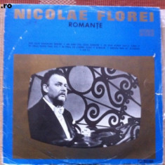 Nicolae Florei romante disc vinyl lp muzica populara folclor slagare EPE 0654