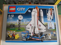 Vand Lego Nava Spatiala City 60080 Spaceport, nou, sigilat, 586 piese, 6-12 ani foto