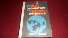 MICA ENCICLOPEDIE DE ISTORIE UNIVERSALA foto