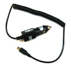 Incarcator Auto Cablu Micro-USB 1A Negru ON1177 foto