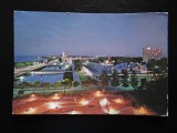SEPT15-Vedere/Carte postala-Mamaia-vedere nocturna-circulata