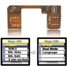 Magicsim Dual Sim Adapter 16th generation non-cut YMO003 foto