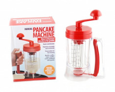 Aparat manual pentru clatite si prajituri Pancake Machine foto