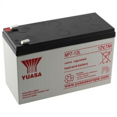 Lead Battery 12V 7,2Ah (Faston 230 - 6,35mm) ON1683 foto
