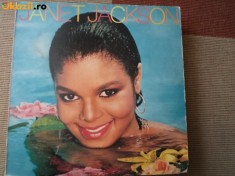 janet jackson 1982 disc vinyl lp album muzica pop funk disco soul A&amp;amp;M Records foto