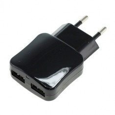 2-Portos USB 2.1A Multi adapter Auto-ID fekete ON1503 foto