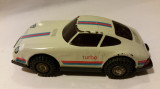 Jucarie veche colectie, masinuta Porsche turbo tabla / plastic, DDR RDG Germania
