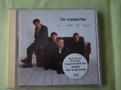 THE CRANBERRIES - No Need To Argue - C D Original ca NOU foto