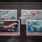 LP1108-a 40-a aniversare a O.I. a Aviatiei Civile-serie completa stampilata 1984