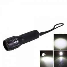 CREE Q5 5W 500LM 3 Modes Focusing Flashlight Torch TM46 foto