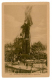 904 - Brasov, PREDEAL, oil well - old postcard, CENSOR - used, Necirculata, Printata