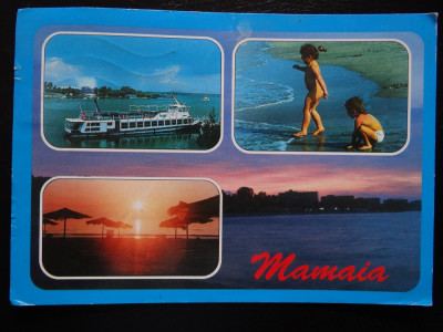 SEPT15-Vedere/Carte postala-Mamaia-circulata foto