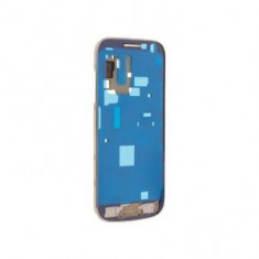 Carcasa rama display Samsung I9190 Galaxy S4 Mini Originala Argintie foto