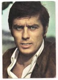 % carte postala-ACTORI SI INTERPRETI-Alain Delon, Necirculata, Printata