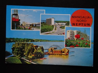 SEPT15-Vedere/Carte postala-Mangalia Nord Neptun--circulata foto