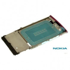 Mijloc Nokia X3-02 Touch and Type Original Roz SWAP foto