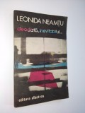 Deodata, inevitabilul - Leonida Neamtu - Ed. Albatros 1990